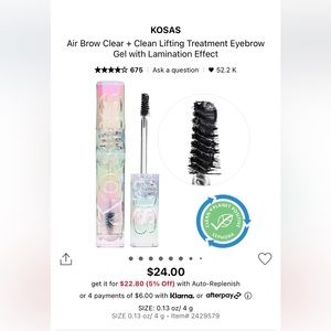 KOSAS CLEAR AIR BROW
